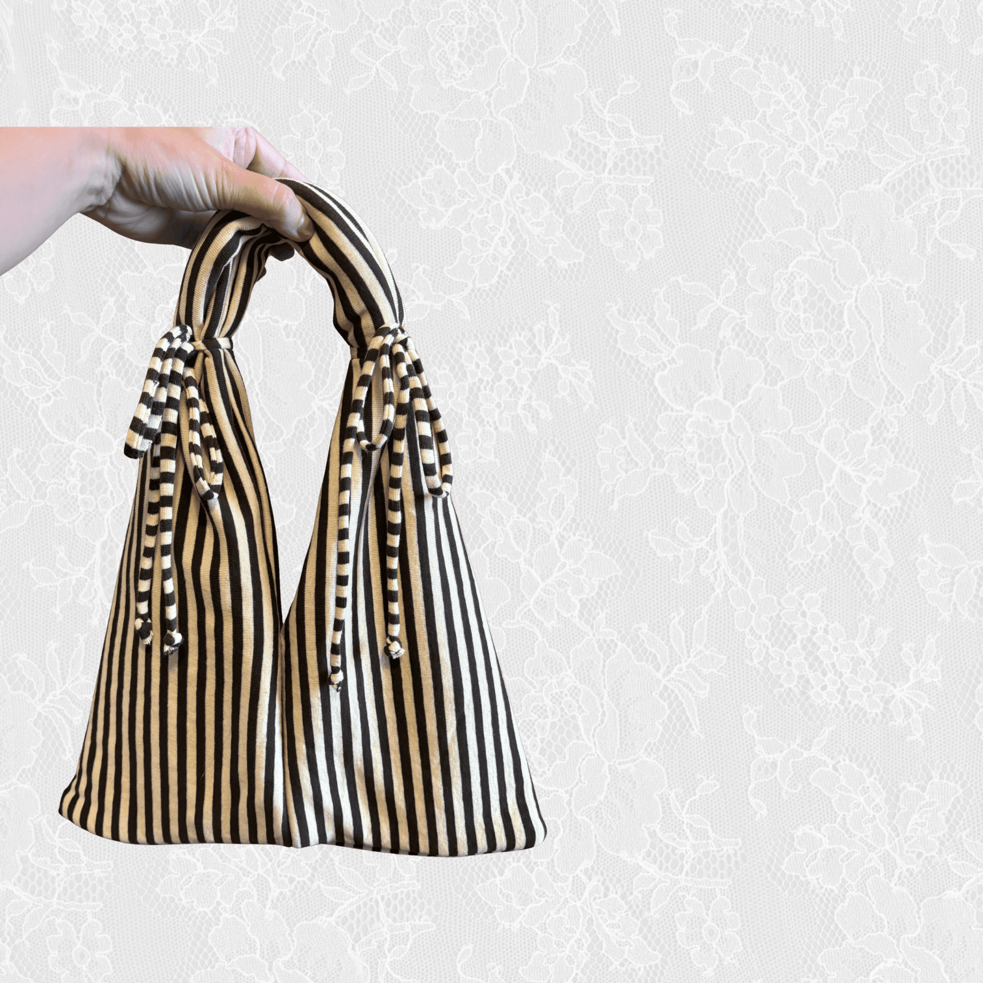 Striped Tote